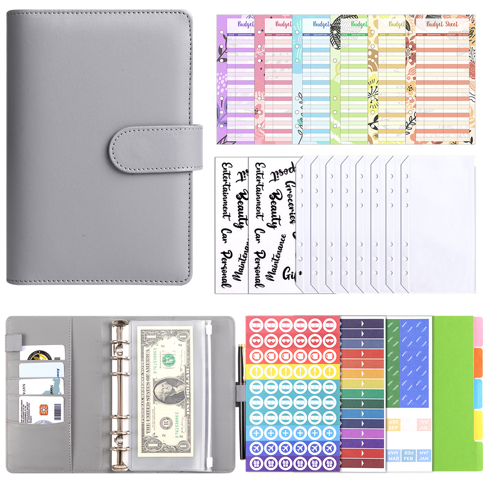 A6 Macaron PU Leather Binder N - Leatherwork Books 评论和价格