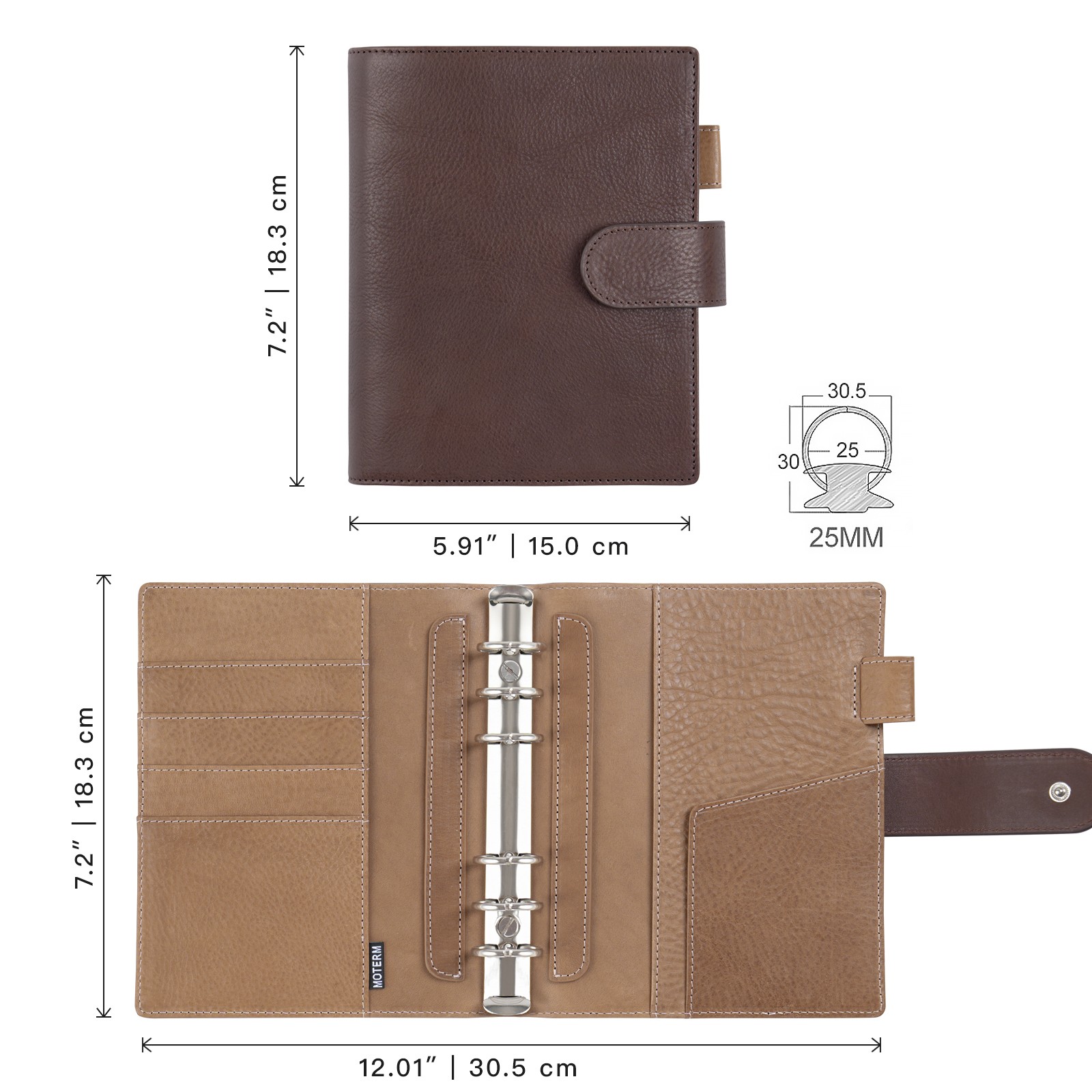 Moterm Franklin Covey Compact  - Leatherwork Books 评论和价格