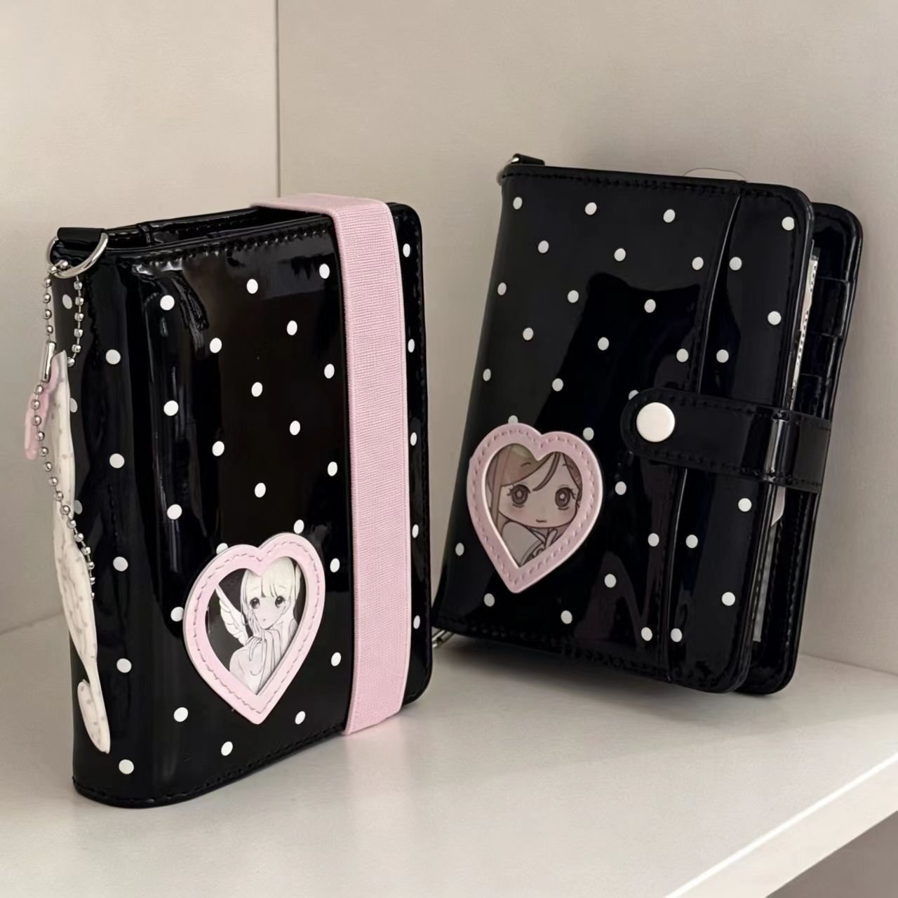 Korean Style Polka Dot Heart M - Leatherwork Books 评论和价格