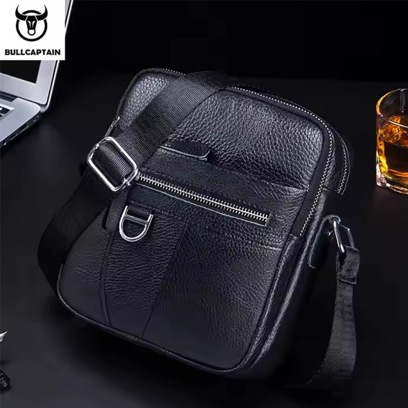 BULLCAPTAIN Mens Leather Messe - Leatherwork Letters 评论和价格