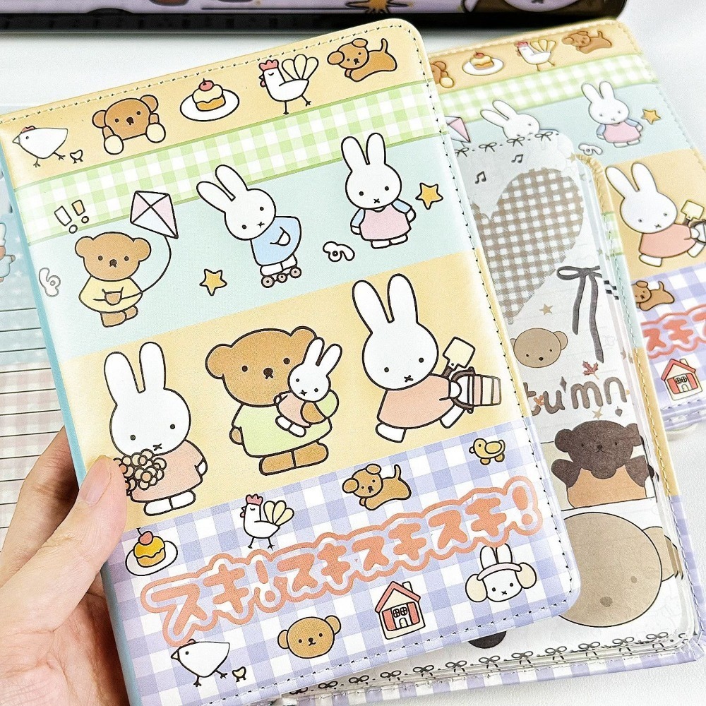 Miffy Rabbit Collage Notebook  - Leatherwork Books 评论和价格
