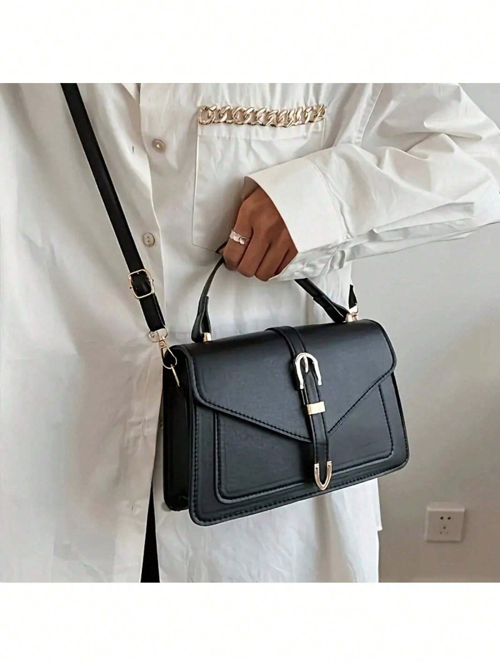 Women PU Leather Handbag Elega - Leather Work Leather 评论和价格