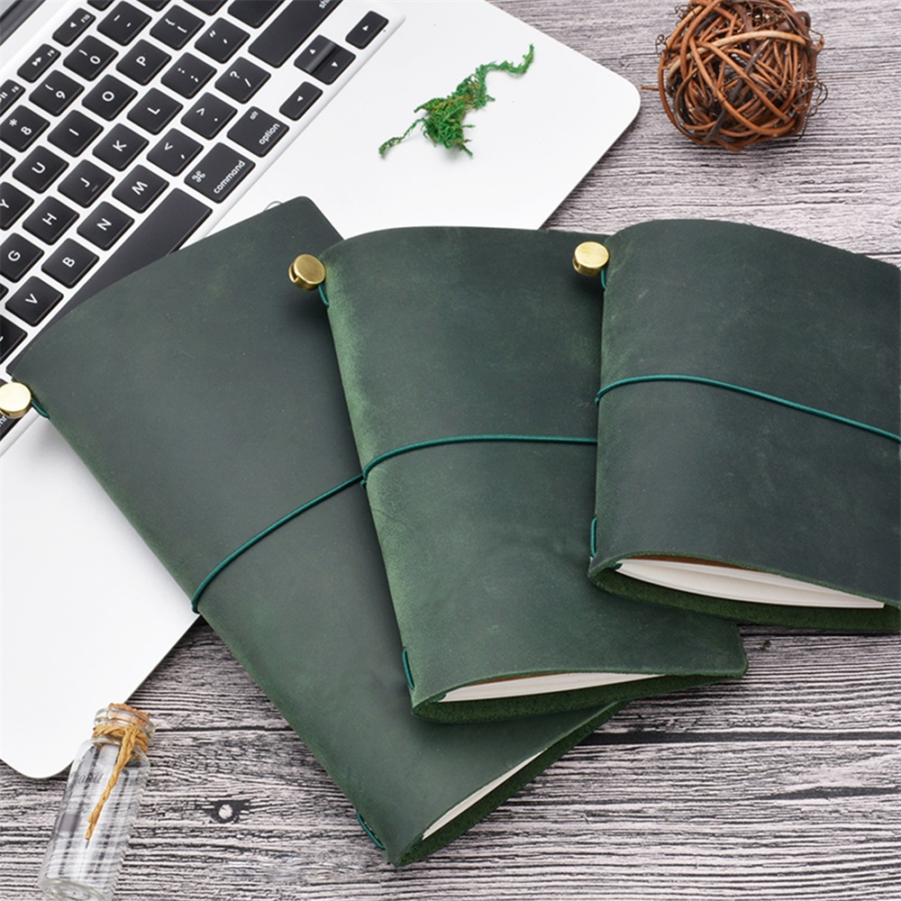Genuine Leather Traveler Noteb - Leatherwork Books 评论和价格