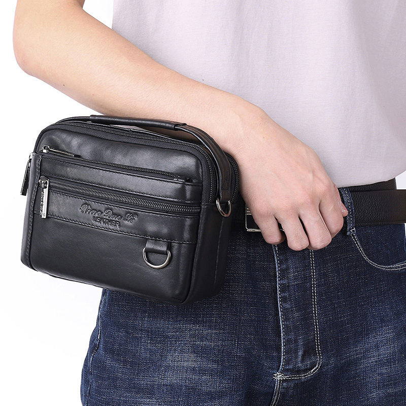 Men's waist bag multi function - Leatherwork Letters 评论和价格