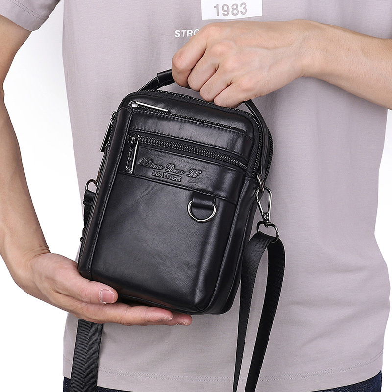 Men's waist bag multi function - Leatherwork Letters 评论和价格