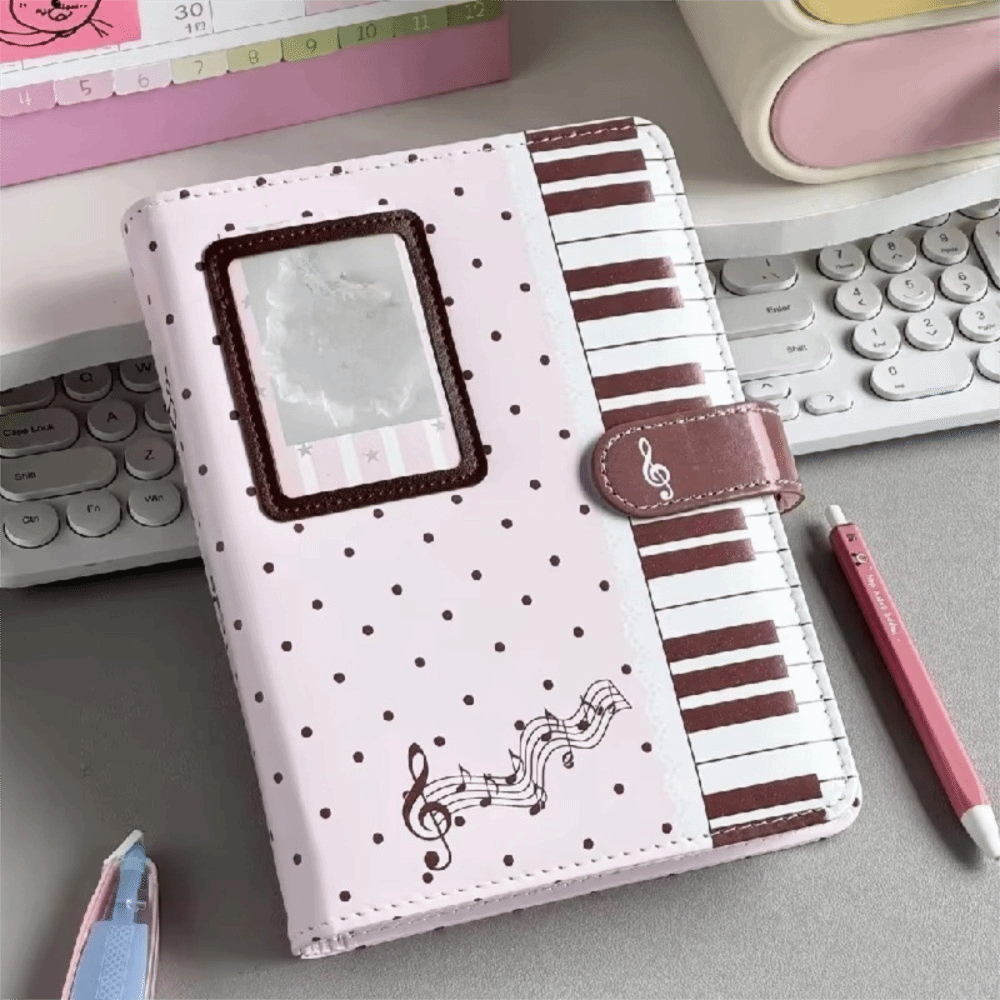 Ins Polka Dot Piano Binder Not - Leatherwork Books 评论和价格