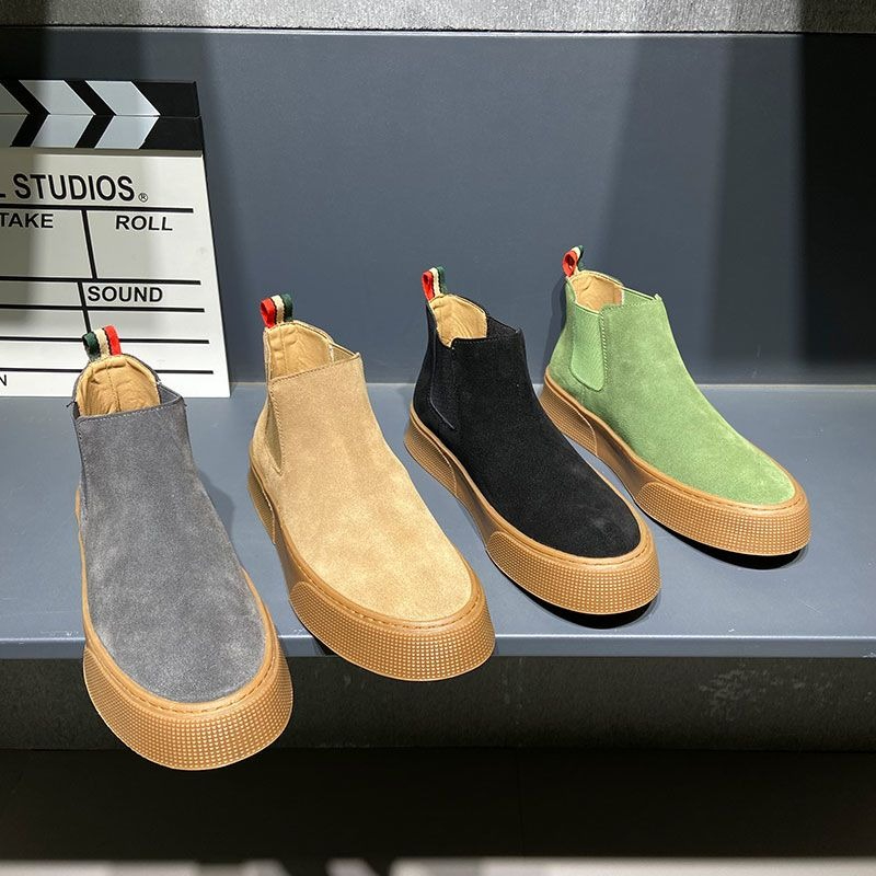 2026 Autumn Winter Men Chelsea - Leather Work Boots 评论和价格